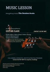 Guitar class ad